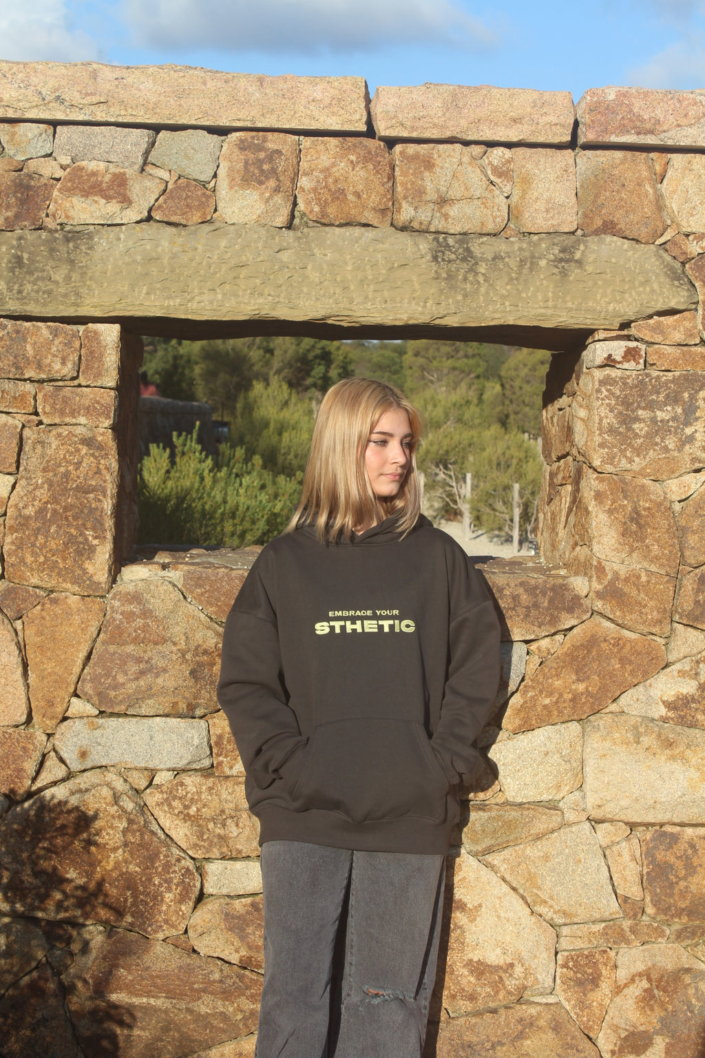 STEALTH GREY HEAVYWEIGHT HOODIE