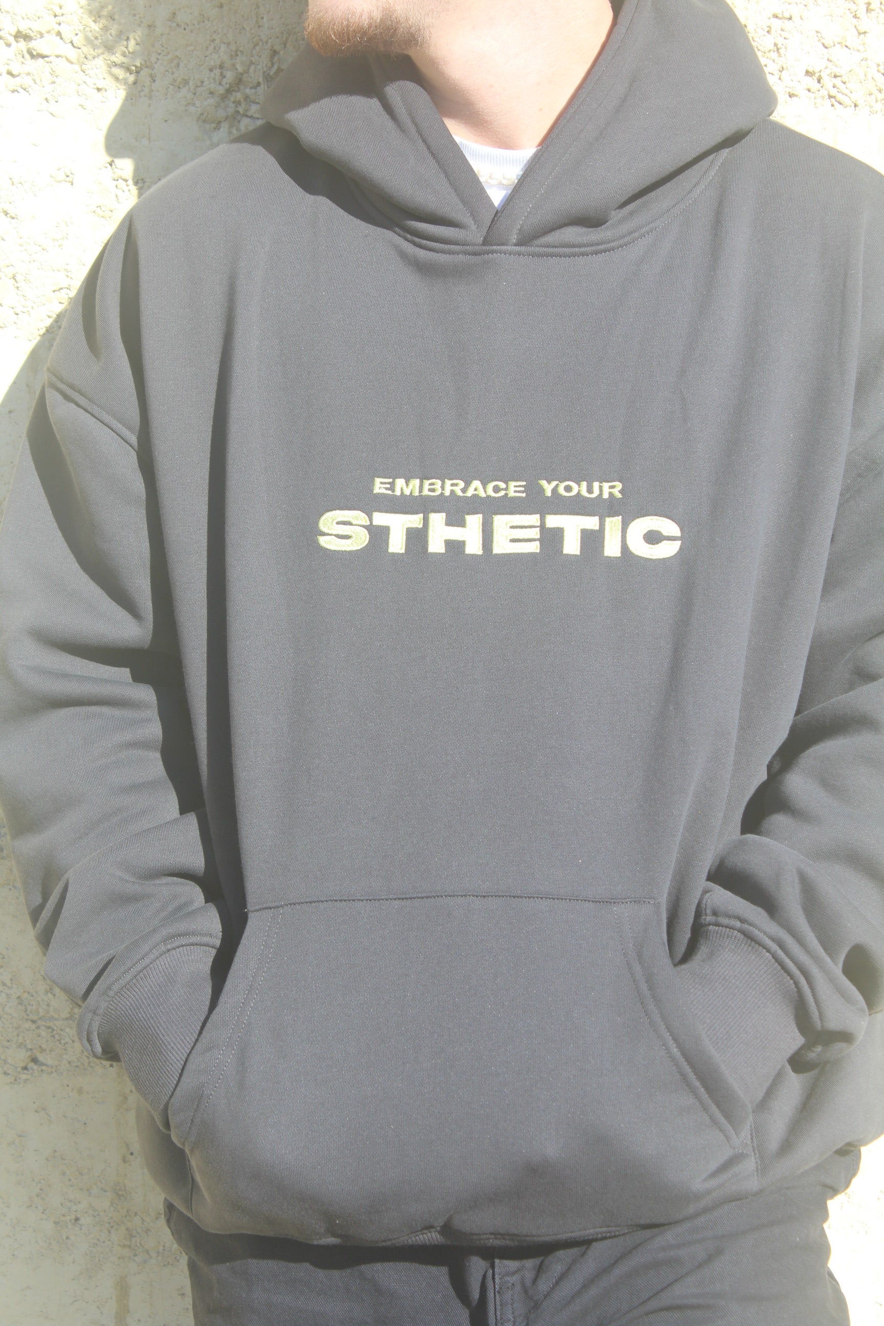 STEALTH GREY HEAVYWEIGHT HOODIE